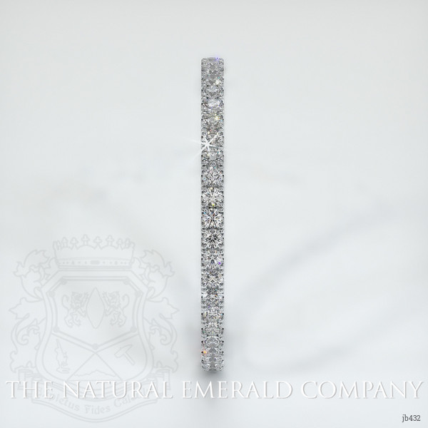 18K White Gold Diamond Eternity Wedding Band