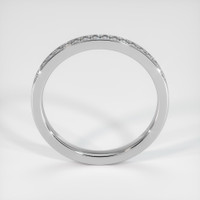 Platinum 950 Diamond Pave Wedding Band Image