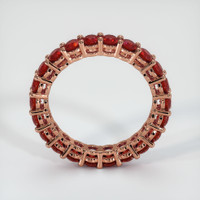 14K Rose Gold Eternity Wedding Band Image