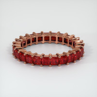 14K Rose Gold Eternity Wedding Band Video