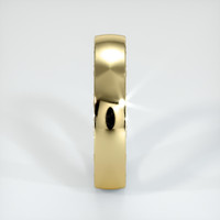 14K Yellow Gold Men's Plain Band Image