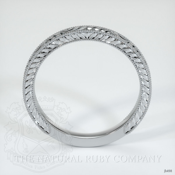 Platinum 950 Antique Style Plain Band