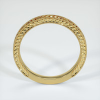 18K Yellow Gold Antique Style Plain Band Image