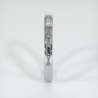 Platinum 950 Diamond Channel Wedding Band Image