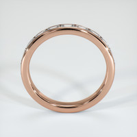 14K Rose Gold Diamond Channel Wedding Band Image