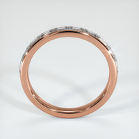 14K Rose Gold Diamond Channel Wedding Band Image