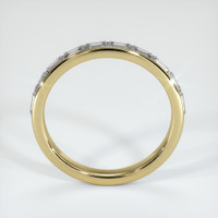 14K Yellow Gold Diamond Channel Wedding Band Image