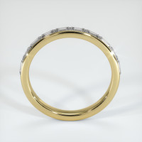 18K Yellow Gold Diamond Channel Wedding Band Image