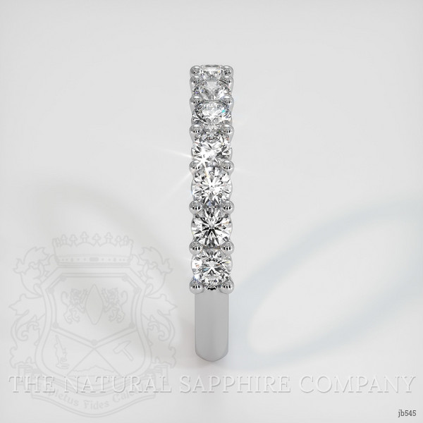 Platinum 950 Diamond Prong Wedding Band