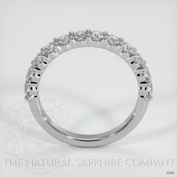 14K White Gold Diamond Prong Wedding Band