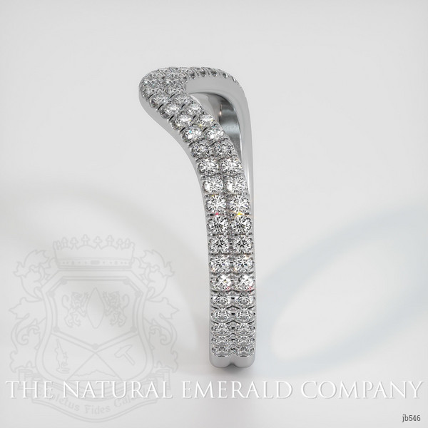Platinum 950 Diamond Pave Wedding Band