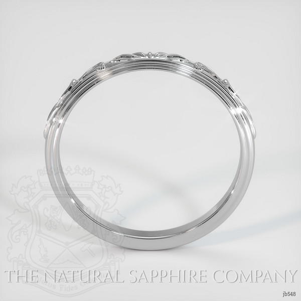 Platinum 950 Antique Style Plain Band