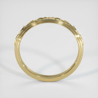 14K Yellow Gold Antique Style Plain Band Image