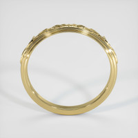 18K Yellow Gold Antique Style Plain Band Image