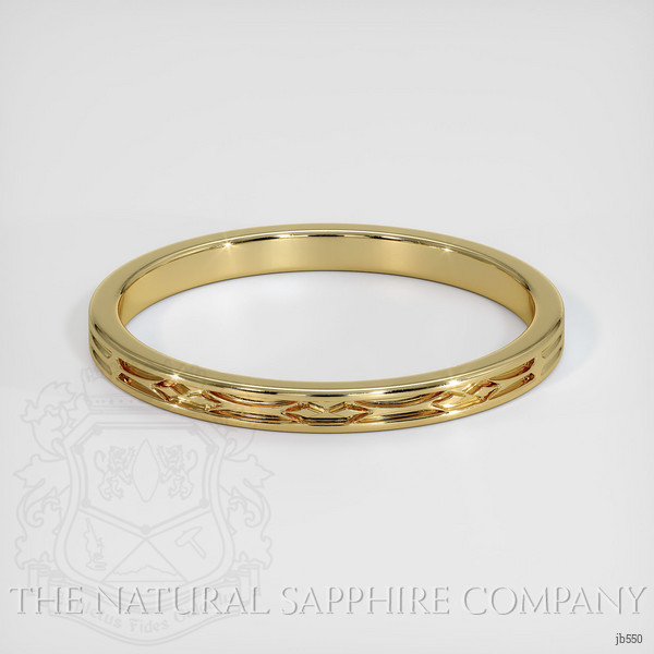 18K Yellow Gold Antique Style Plain Band