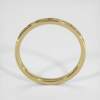 18K Yellow Gold Antique Style Plain Band Image