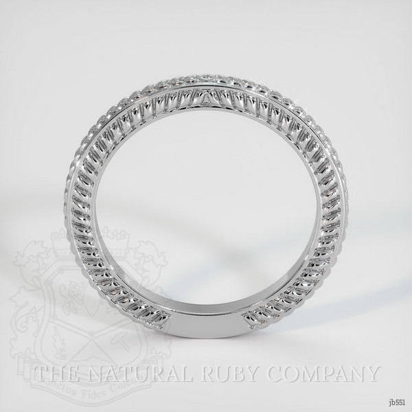 Platinum 950 Antique Style Plain Band