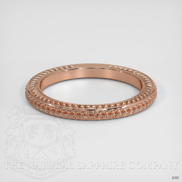 14K Rose Gold Antique Style Plain Band