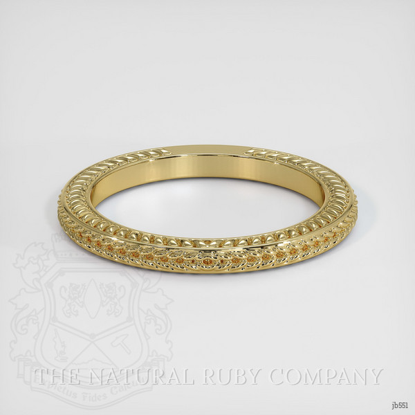 14K Yellow Gold Antique Style Plain Band