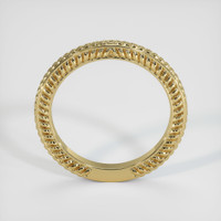 14K Yellow Gold Antique Style Plain Band Image
