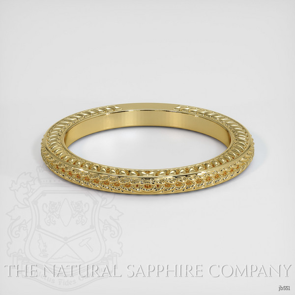 18K Yellow Gold Antique Style Plain Band