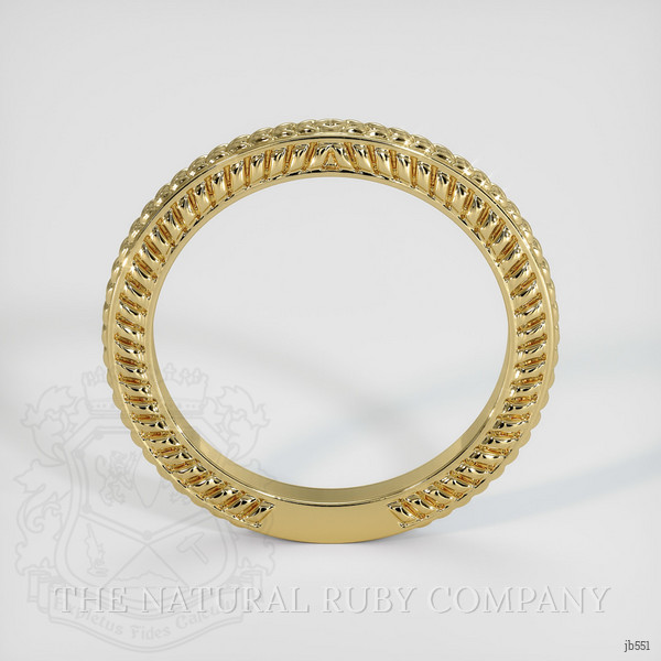 18K Yellow Gold Antique Style Plain Band