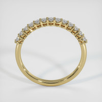 14K Yellow Gold Diamond Prong Wedding Band Image