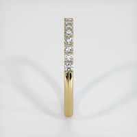 14K Yellow Gold Diamond Prong Wedding Band Image