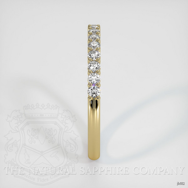 14K Yellow Gold Diamond Prong Wedding Band