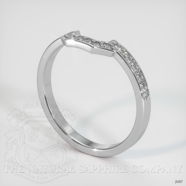 Platinum 950 Diamond Pave Wedding Band