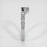 Platinum 950 Diamond Pave Wedding Band Image