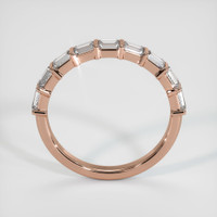 14K Rose Gold Diamond Channel Wedding Band Image