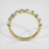 14K Yellow Gold Diamond Channel Wedding Band Image