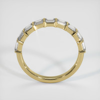 18K Yellow Gold Diamond Channel Wedding Band Image