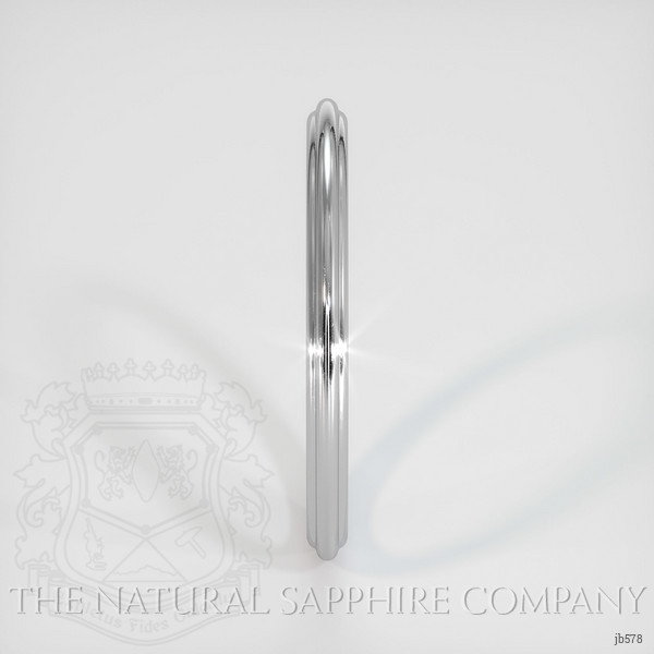 Platinum 950 Antique Style Plain Band