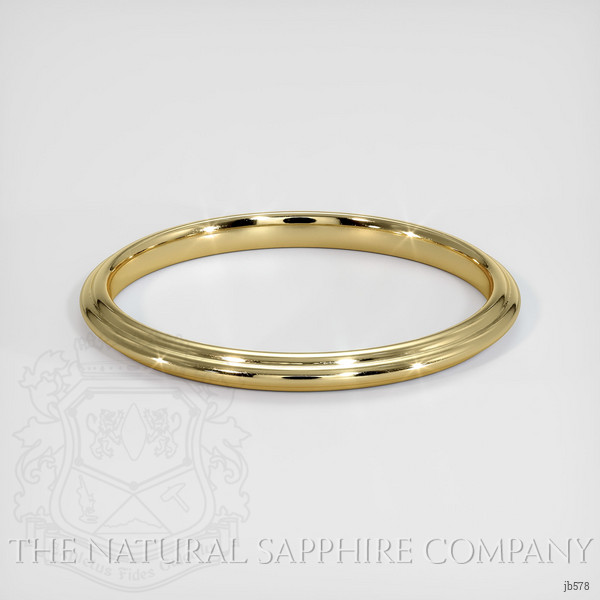 14K Yellow Gold Antique Style Plain Band