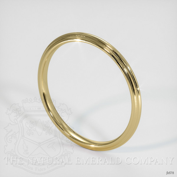 14K Yellow Gold Antique Style Plain Band