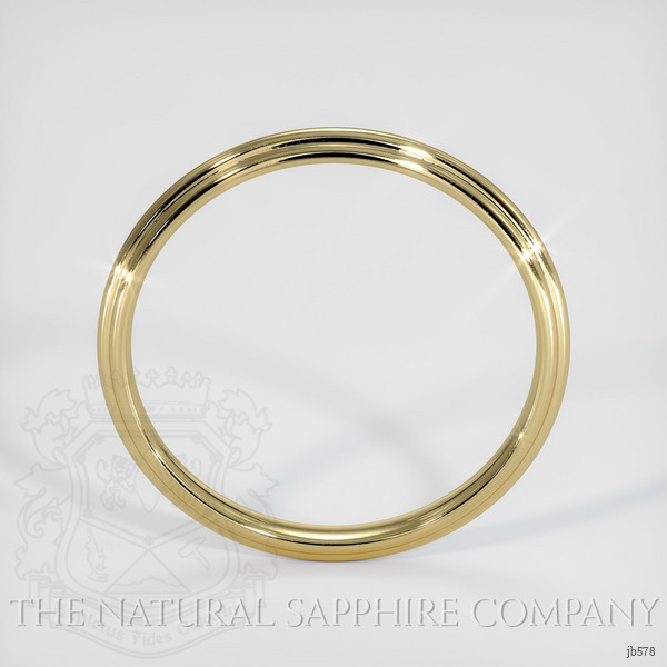 14K Yellow Gold Antique Style Plain Band
