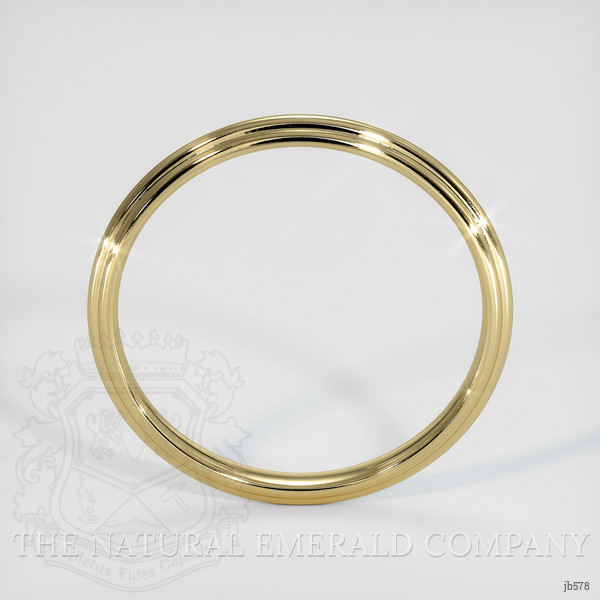 14K Yellow Gold Antique Style Plain Band