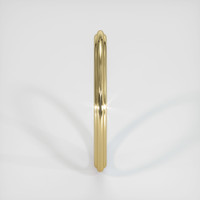 14K Yellow Gold Antique Style Plain Band Image