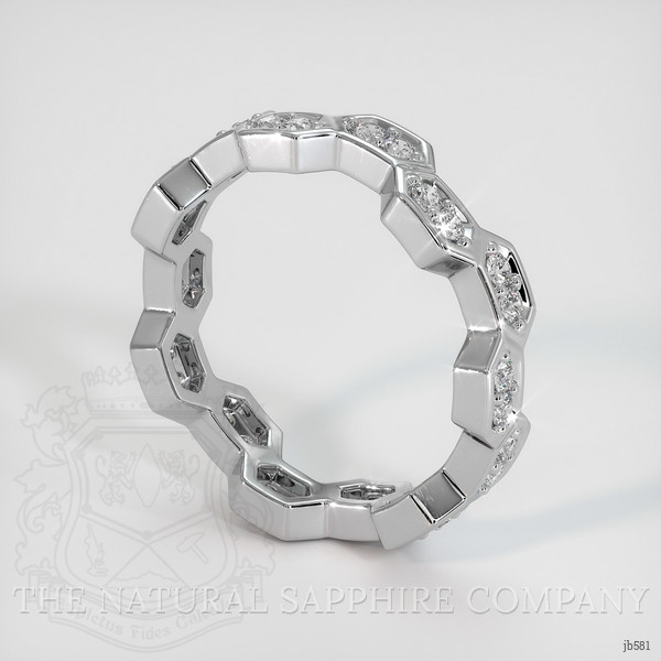 Platinum 950 Diamond Eternity Wedding Band