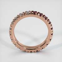 14K Rose Gold Eternity Wedding Band Image