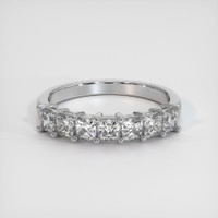 Platinum 950 Diamond Prong Wedding Band Video