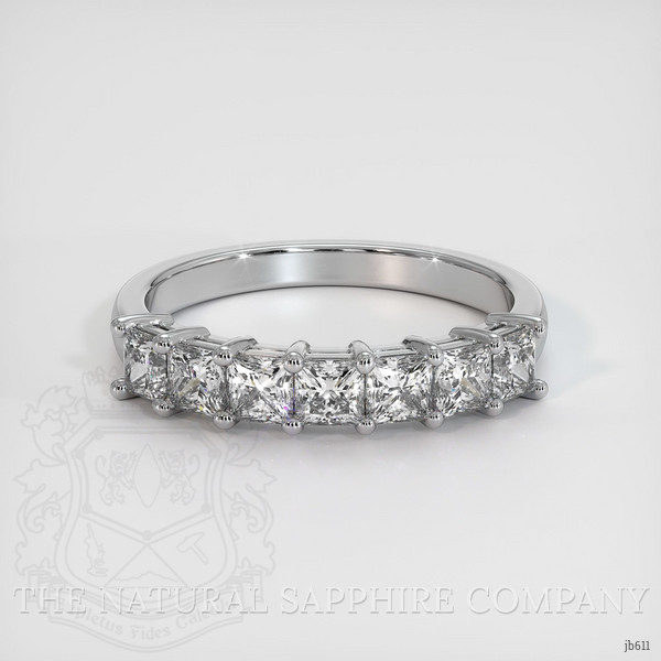 Platinum 950 Diamond Prong Wedding Band