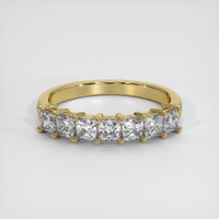 14K Yellow Gold Diamond Prong Wedding Band Video
