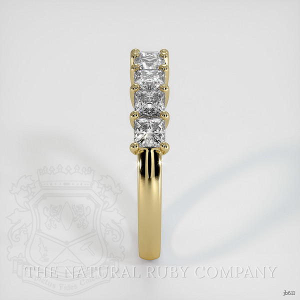 14K Yellow Gold Diamond Prong Wedding Band