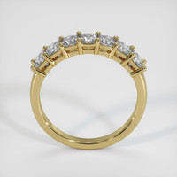 18K Yellow Gold Diamond Prong Wedding Band Image