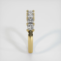 18K Yellow Gold Diamond Prong Wedding Band Image