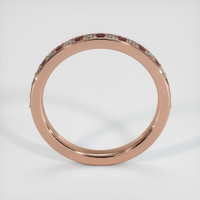 14K Rose Gold Pave Wedding Band Image