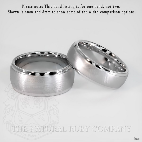 Platinum 950 Men's Plain Band